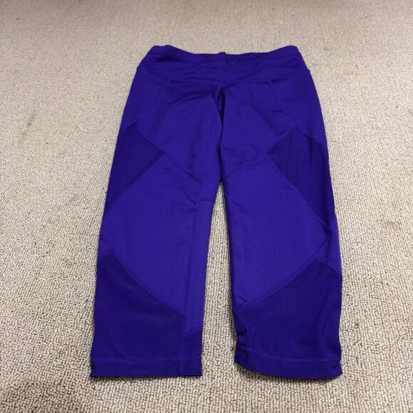 Athleta Leggings Purple Cropped Skinny Leg Women’s Size Small - Picture 5 of 11